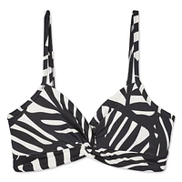 Haut de bikini torsadé à l’avant George pour femmes Tailles TP–TTG