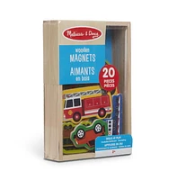 Melissa & Doug Wooden Magnets – Vehicles