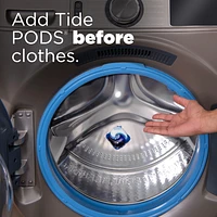 Tide Hygienic Clean Heavy 10x Duty Power PODS Laundry Detergent Pacs, Original Scent, For Visible and Invisible Dirt, 18CT