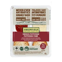 Greenfield Natural Meat Co Smoked Pepperoni Snack Kit, 67 g