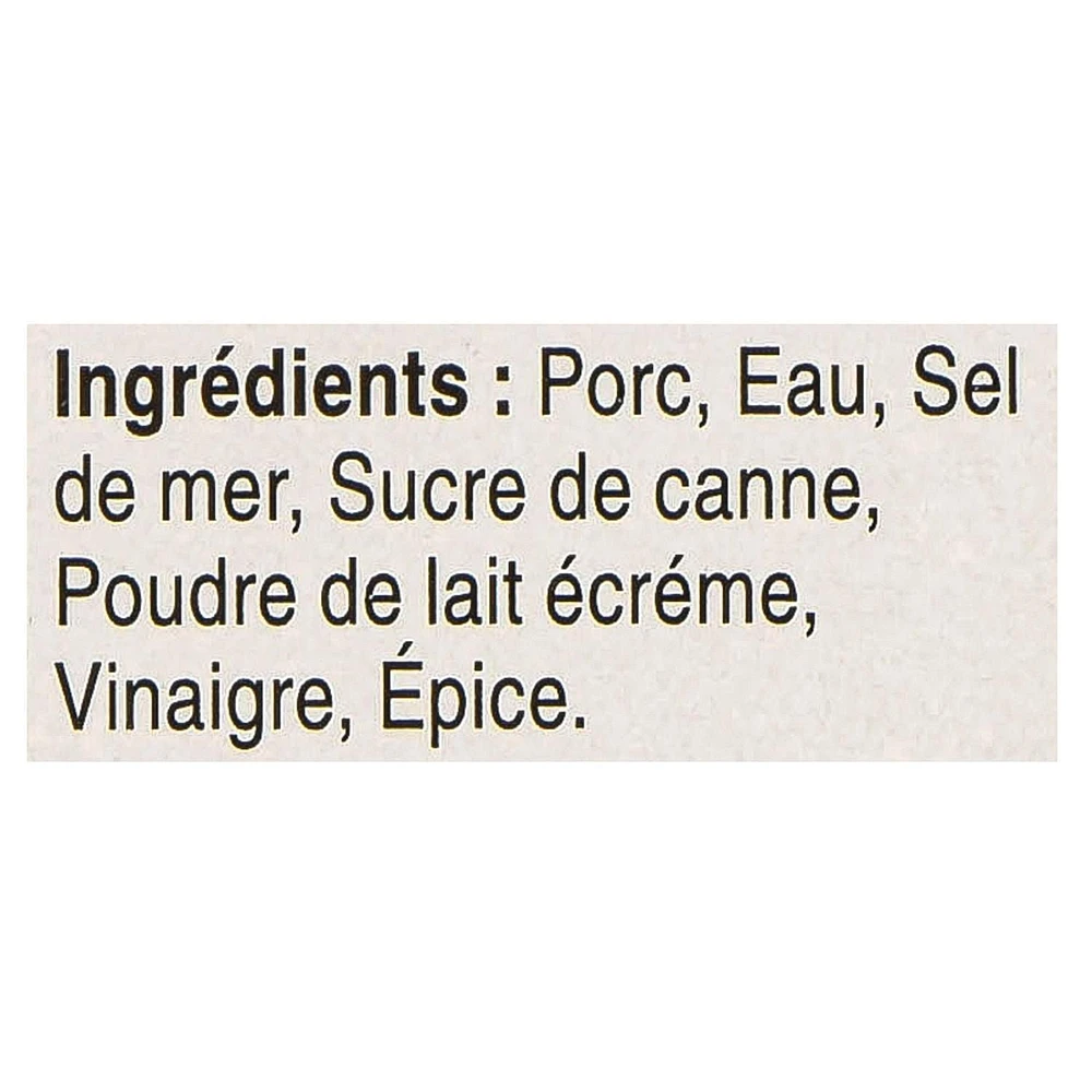 Saucisses de porc à déjeuner naturelles entièrement cuites Maple Leaf 300 g