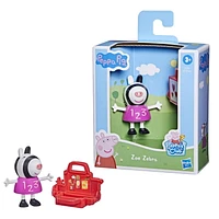 Peppa Pig Peppa’s Adventures Peppa’s Fun Friends Preschool Toy, Zoe Zebra Figure, Ages 3 and Up