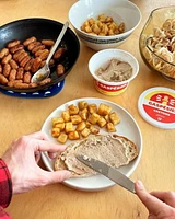 Cretons 300g Gaspésien Tartinade à base de de porc contenant des épices.