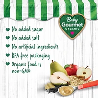 Baby Gourmet Organic Puree Old Fashioned Apple Crisp, Puree - 128 mL