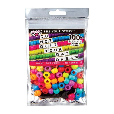 Fashion Angels Tell Your Story Bead Bag -Rainbow Pony