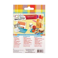 Fashion Angels 100% Extra Small School Lunch Mini Clay Kit