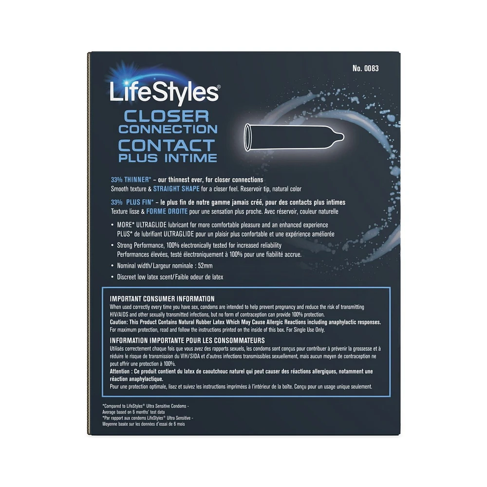 LIFESTYLES CONDOM PLUS PROCHE CONNEXION 24