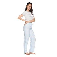 Ensemble 2 pièces avec t-shirt et pantalon en flanelle No Boundaries pour femmes