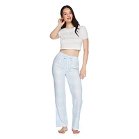 Ensemble 2 pièces avec t-shirt et pantalon en flanelle No Boundaries pour femmes