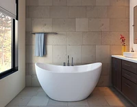 A&E Bath and Shower TURIN-56-NF Bathtub