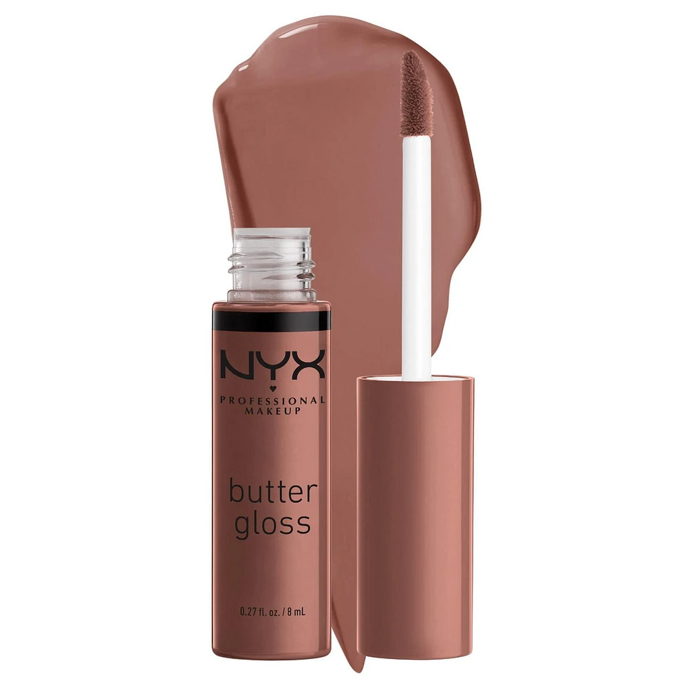 NYX Professional Makeup Gloss au Beurre, Brillant à Lèvres, 8 mL gloss