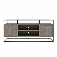 Ameriwood Home Camley Modern Media Console TV Stand for TVs up to 54", Plaster