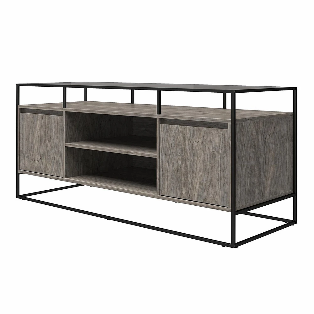 Ameriwood Home Camley Modern Media Console TV Stand for TVs up to 54", Plaster