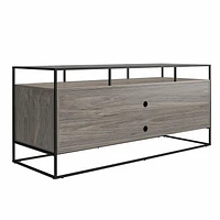 Ameriwood Home Camley Modern Media Console TV Stand for TVs up to 54", Plaster