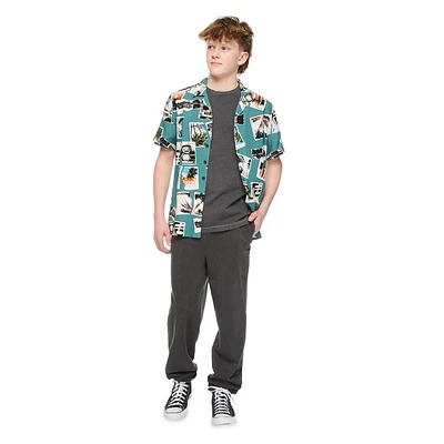 Jackson Boys' Short Sleeve Resort Shirt, Sizes M-XXL