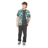 Chemise de vacances à manches courtes Jackson pour garçons Tailles M-TTG