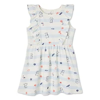 Robe Peppa Pig George pour petites filles Tailles 2T-5T