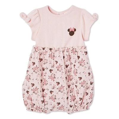 Barboteuse Minnie Mouse Disney pour bébés filles Tailles 0-24 mois