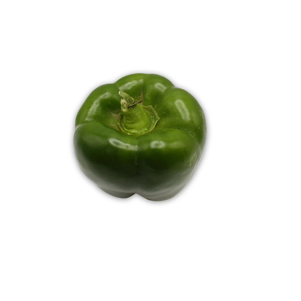 Pepper, Green Bell, Sold in singles, 0.12 - 0.24 kg