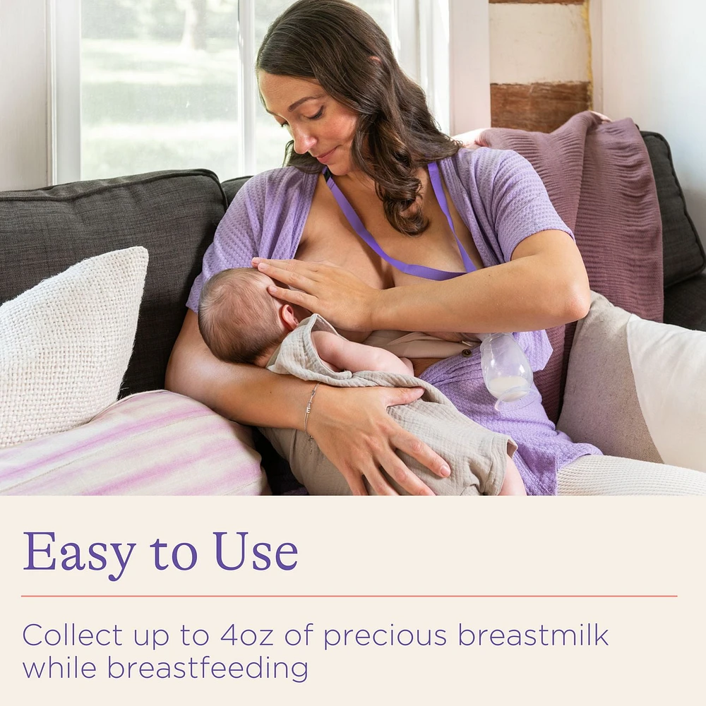 Lansinoh Silicone Breast Pump for Breastfeeding Moms