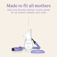 Lansinoh Silicone Breast Pump for Breastfeeding Moms