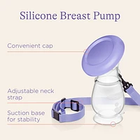 Lansinoh Silicone Breast Pump for Breastfeeding Moms