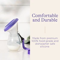 Lansinoh Silicone Breast Pump for Breastfeeding Moms