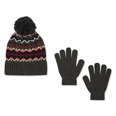 George Boys' Hat and Gloves 2-Piece Set