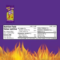 Arachides enrobées Takis Hot Nuts Flare à saveur de piment rouge et de lime Arachides enrobées Takis Hot Nuts