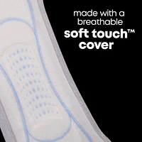 Serviettes ultraminces U by Kotex Clean & Secure, absorption régulière, sans parfum 60 Unités