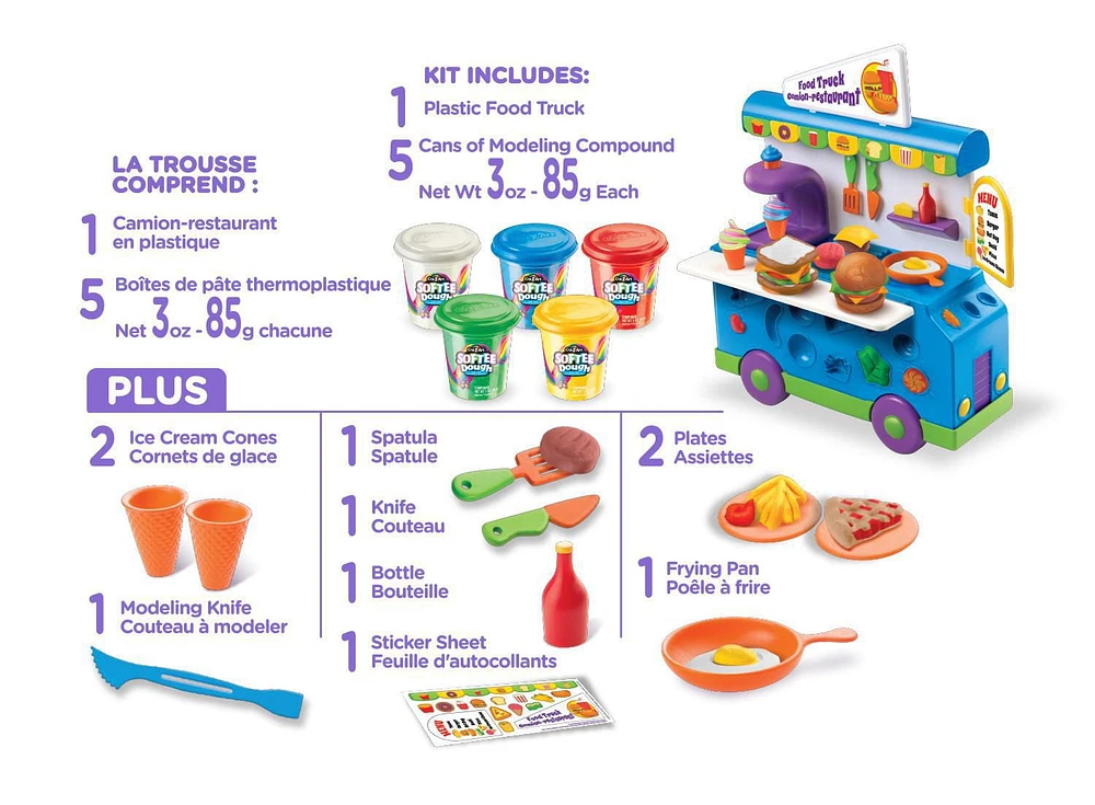 SofteeDough Food Truck Fun Kit