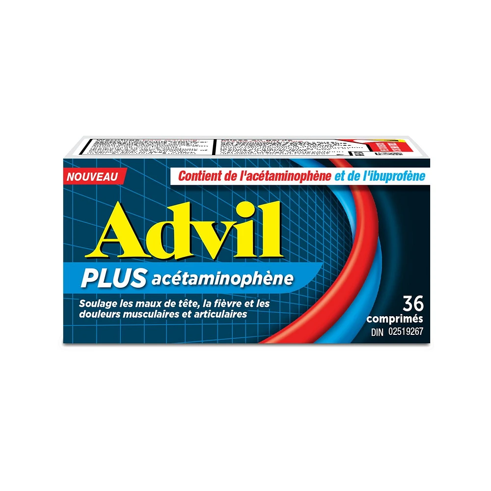 Advil PLUS Acetaminophen - 36 Tablets, 36 Tablets