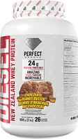 DIESEL New Zealand Whey Protein Powder, Grass-Fed, Gluten Free, Chocolate Peanut Butter, 2lbs (908g), DIESEL New Zealand Whey Protein Powder