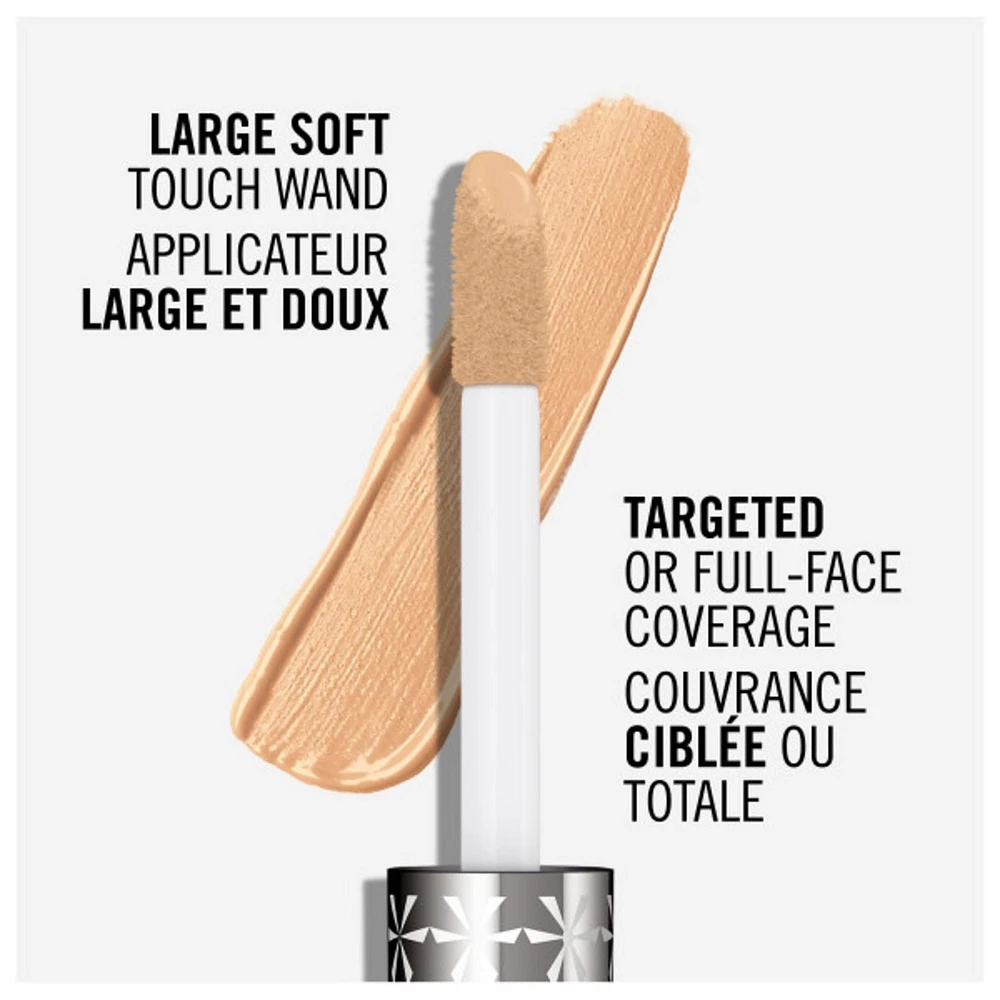 The Multi-Tasker anti-cernes, jusqu'à 24 heures de tenue, hydratation longue durée, formule hautement pigmentée, facile à estomper, formule vegan formule très couvrante
