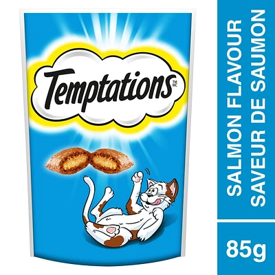 Temptations Savoury Salmon Flavour Soft & Crunchy Adult Cat Treats