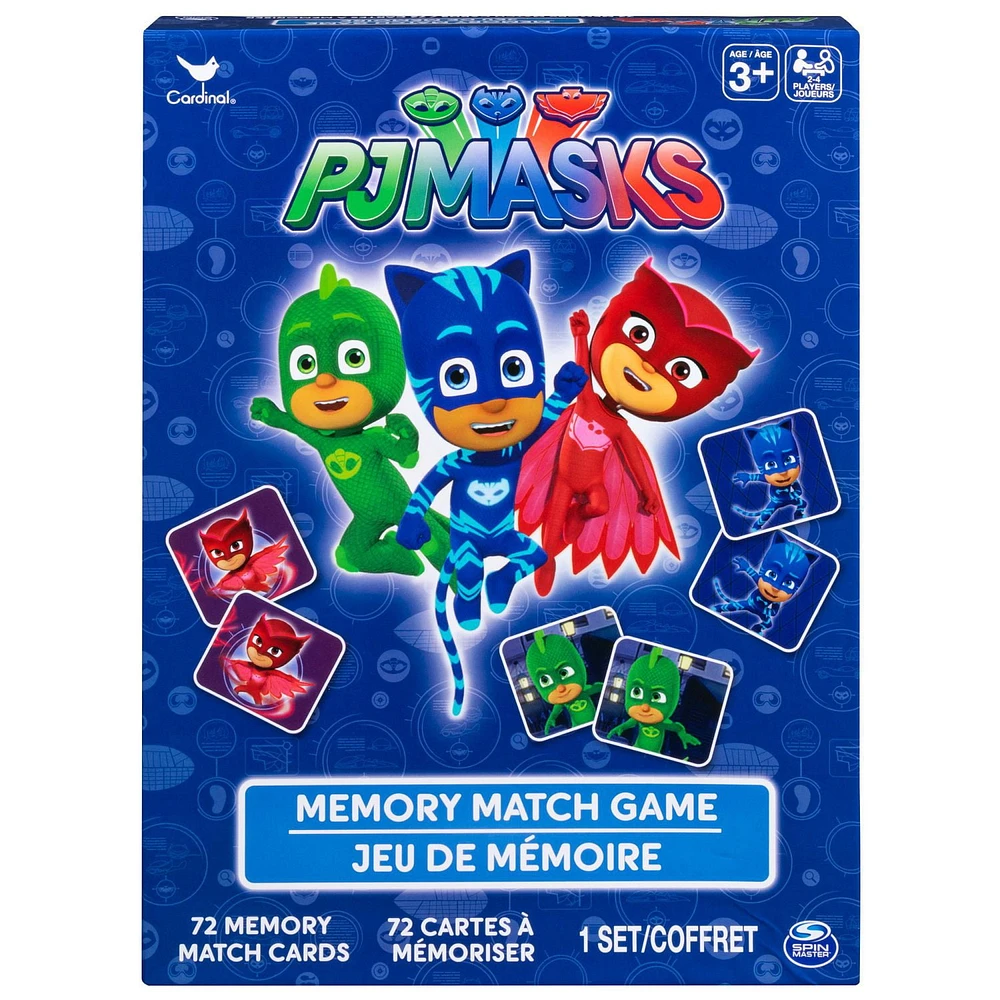 PJ Masks Memory Match Game