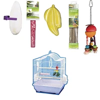 Penn-Plax Small Bird Starter Kit, Bird Kit