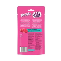 BONKERS Licky Tubes, Wet Tasty Tuna Flavored Cat Treats, 4 Tubes, Licky Tubes Wet Cat Treats Tuna Recipe 4 Pack