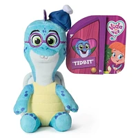 Vida the Vet, Tidbit the Turtle Plush Toy, 8-Inch Tall Stuffed Animals with Super-Soft Fur, Kids Toys for Girls & Boys Ages 3 and up