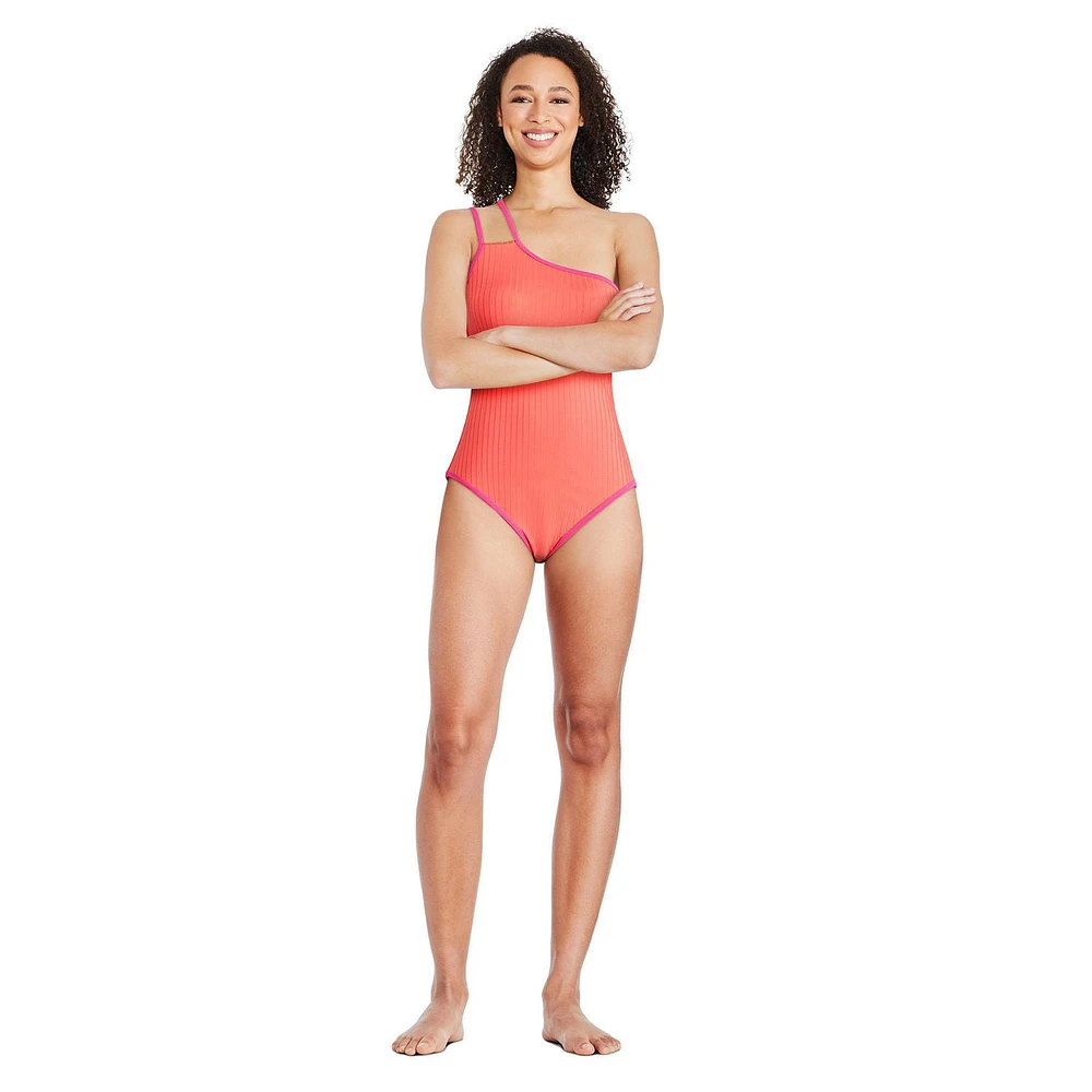 Reebok Women's One Shoulder One Piece