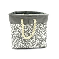 hometrends Printed Fabric Basket Large, 1 Piece