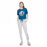 No Boundaries Women's Tee and Jogger 2-Piece Set