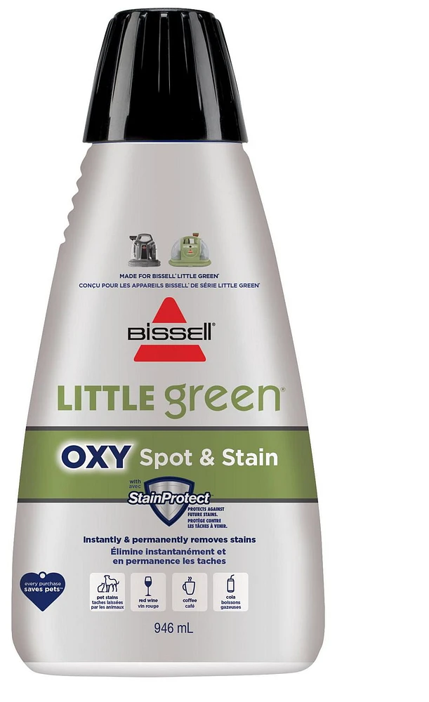 BISSELL® Little Green® Spot & Stain, Instant stain removal