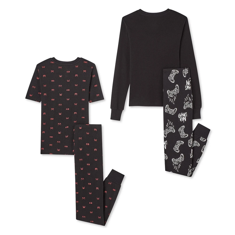 George Boys' Pajama 4-Piece Set, Sizes XS-XL