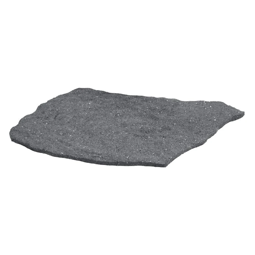 Garden Central 18" x 18" Natural Rock Stepping Stones in Grey, 4-pack, Made with recycled materials