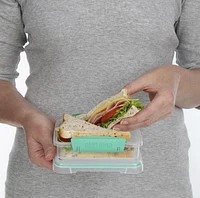 Sistema to Go Sandwich Box Food Storage Container, 450ml