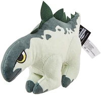 Jurassic World: Dominion Mini Plush 5 in Soft Dinosaur Toy Stegosaurus with Sound, Ages 3 Years & Up