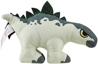 Jurassic World: Dominion Mini Plush 5 in Soft Dinosaur Toy Stegosaurus with Sound, Ages 3 Years & Up