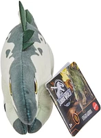 Jurassic World: Dominion Mini Plush 5 in Soft Dinosaur Toy Stegosaurus with Sound, Ages 3 Years & Up