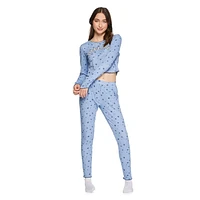 No Boundaries Women's Pajamas 2-Piece Set